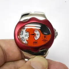 【【傷あり】イタリア製 腕時計　ジャマイカタイム　 ブラック　元値1.4万