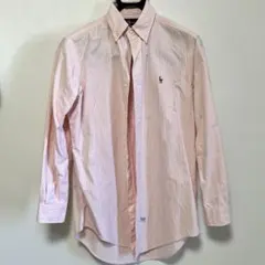 ラルフローレン　ポロ　メンズシャツ　古着　長袖　匿名配送
