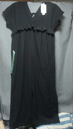 niko and... DRYクシュイージロンパース ブラック F
