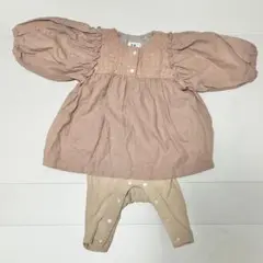 La Stella ロンパース 70 ピンク