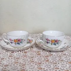 ミントンマーロゥ・カップ&ソーサー2個セット