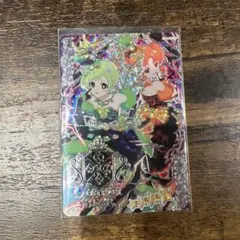 アイプリ　ダークカルテットスターバズリウムグリーン　サイン　アイリ