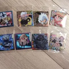 【8枚セット】ワンピースシールウエハースlog12