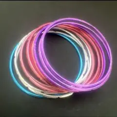 ②ブレスレット インドアクセサリー　バンクル　ベリーダンス　サリー　コスプレ