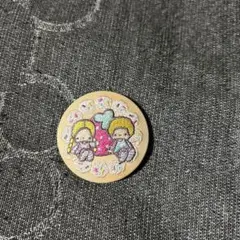 サンリオ4 刺繍缶バッジ 1点