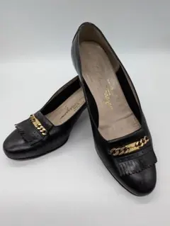 ■■Salvatore Ferragamoパンプス 黒6Cフェラガモ23.5cmのサムネイル