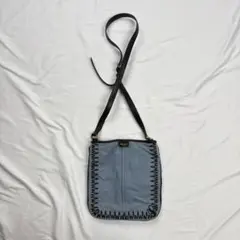 Yves Saint Laurent canvas shoulder bag
