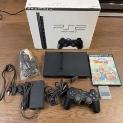 PlayStation2本体薄型箱付きSCPH-70000 ドラゴンクエストⅧ
