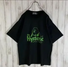 美品】ヒステリックグラマー ヒスガールロゴ Tシャツ オレンジプリント
