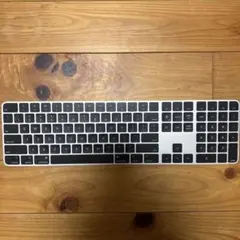 Magic Keyboard Touch ID テンキー US配列 ブラックキー