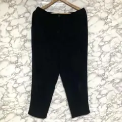 ヴィンテージ　（LL相当）　スラックス　透け感あり　黒