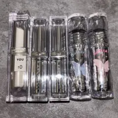 WAKEMAKE UZU FLORTTE 透明　クリアケース　リップセット