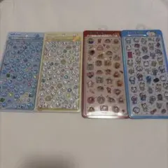 ボンボンドロップシール　しずくちゃん　クレヨンしんちゃん　ドラえもん