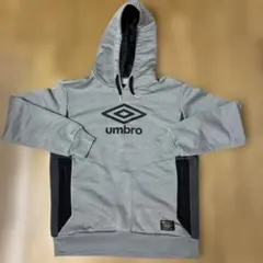 umbro グレー フード付きパーカー