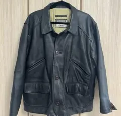 シェビニオン chevignon リアルレザー カメラマンジャケットsize L