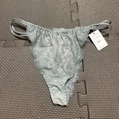 グレー レース Tバック　新品　タグ付き　ショーツ　下着