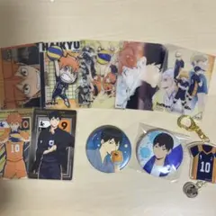 ハイキュー！！日向翔陽＆影山飛雄グッズセット