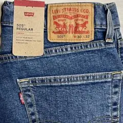 Levi's 505 ストレート W30 L32 リーバイス ストレッチ デニム