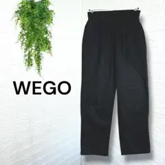 5246【WEGO】美品 ワイドパンツ カーゴ リラックス ブラック M