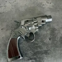 リボルバー型 ライター 本体 オブジェ ビンテージ風 ピストルライター