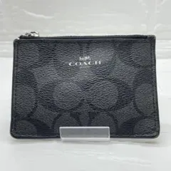 COACH コーチ シグネチャー コインケース カードケース パスケース 黒