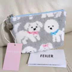 ラブラリーバイフェイラー フェイラー モフモフワンチャン 巾着 美品