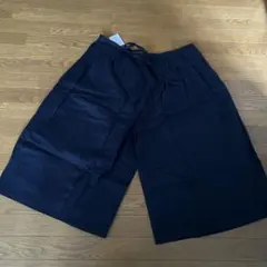 08mabリネンガウチョパンツ、ワイドパンツ新品未使用
