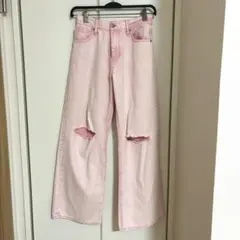 アベイル ピンク ダメージデニムのサムネイル