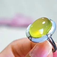上品】天然天青凍 氷種 ペンダントトップ✨ライムグリーン S925 6.9g 