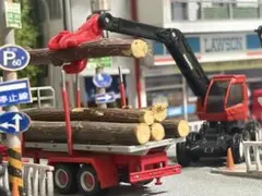 絶版 ロングトミカ コマツ ハーベスタ 931XC