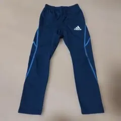 adidas ネイビー ロングパンツ サイドライン