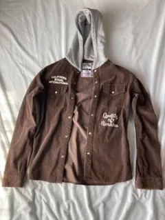 【ROIAL INTERNATIONAL】パーカー付きジャケット Mサイズ