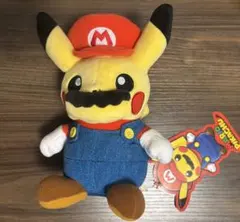 ピカチュウ マリオ ルイージ ぬいぐるみ 2種セット - メルカリ