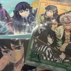 鬼滅の刃 時透無一郎　クリアファイル 3枚セット