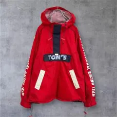 トムス レーシングジャケット F 赤 アノラック ナイロン 当時物 チームウェア 2026年最新】TOMS メンズ ナイロンジャケットの人気アイテム - メルカリ
