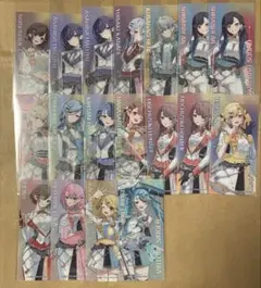 プロセカ アニメイト特典 クリアしおり 感謝祭柄 18点セット