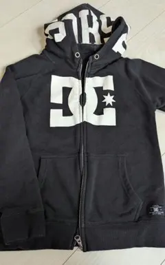 DC フルジッパーパーカー 黒★140