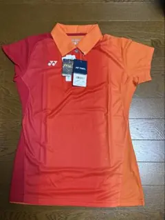 YONEX オレンジ ポロシャツ レディース　Lサイズ　新品