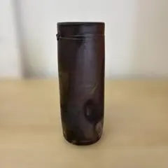 備前焼 筒花入 花瓶 筒型 陶器 一輪挿し 和風 インテリア11E