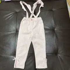 サスペンダー付きパンツ　110サイズ