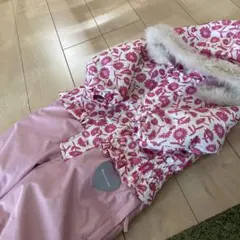 引っ越し本日出品終了。　ワンシーズン着用　ジャンプスーツ９５ｃｍのサムネイル