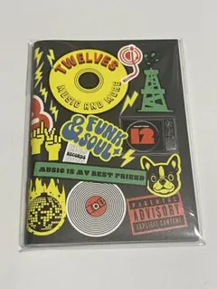 トラベラーズノート TWELVES RECORD ステッカー柄