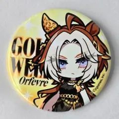 ウマ娘 オルフェーヴル ミニキャラ缶バッジ GOLD WEEK ver. - メルカリ