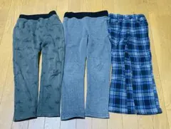 まとめ　３枚セット　あったかパンツ　120