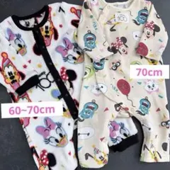 ディズニー100周年 ロンパース 2着セット60cm 70cm バースデイ