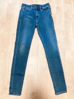 UNIQLOヒートテック ウルトラストレッチハイライズジーンズ 27