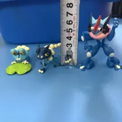ポケモン　モンコレ　ケロマツ　ゲコガシラ　ゲッコウガ　3体セットのサムネイル