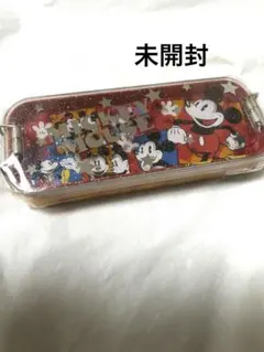 昭和　平成　レトロ　ファンシー　ディズニー　ミッキーマウス　缶ペンケース