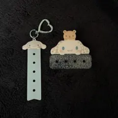 サンリオ まいぱちるん シナモロール シナモン バッジ タグチャーム