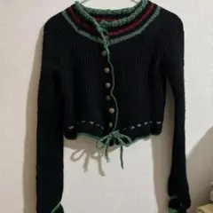 vintage ニットカーディガン